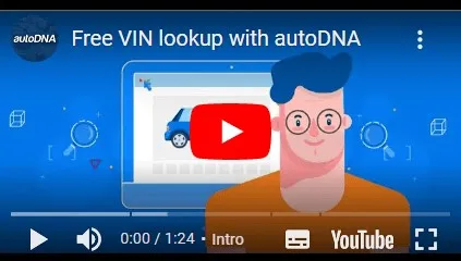 Free VIN lookup - autoDNA video